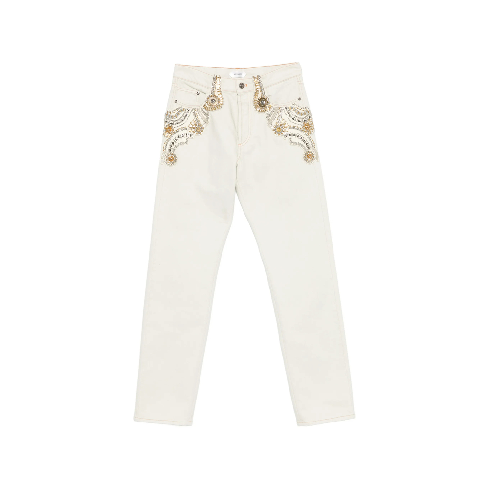 Versace Medusa-plaque Jeans