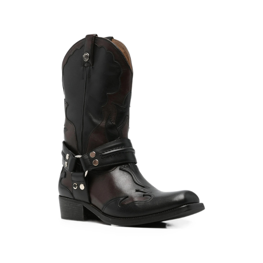 Sylvester Leather Western Boots