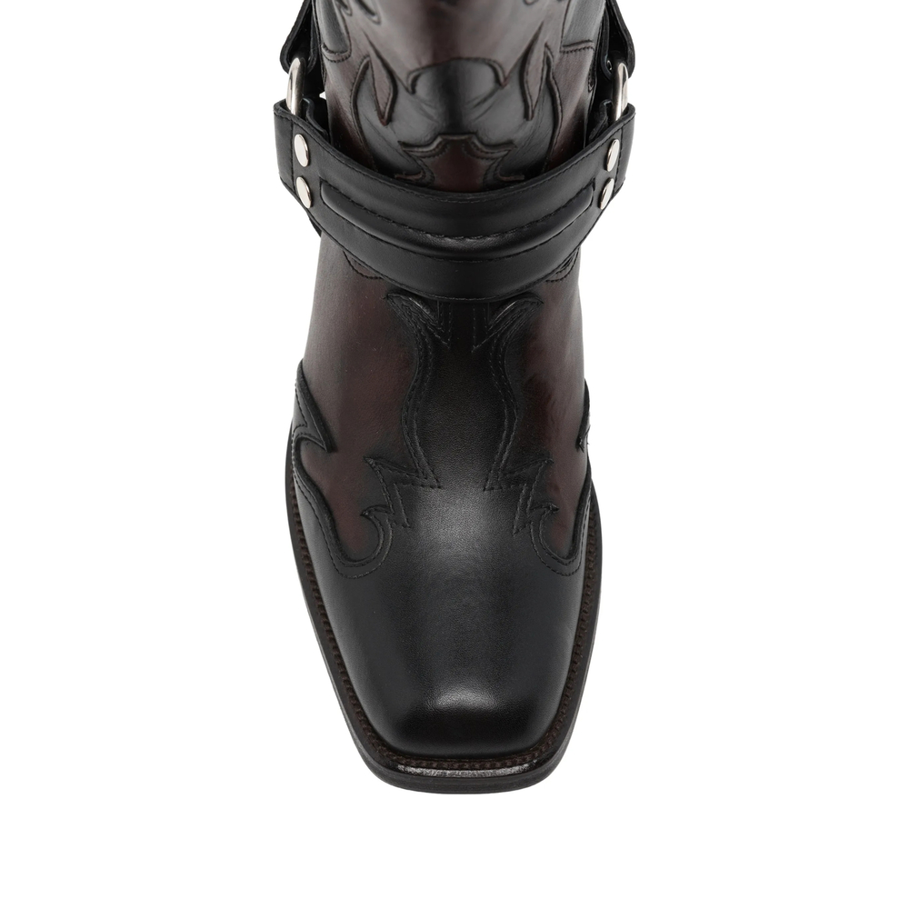 Sylvester Leather Western Boots