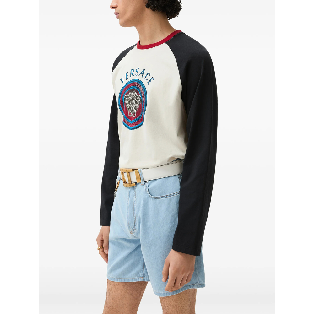 Medusa-Print Raglan-Sleeve T-Shirt
