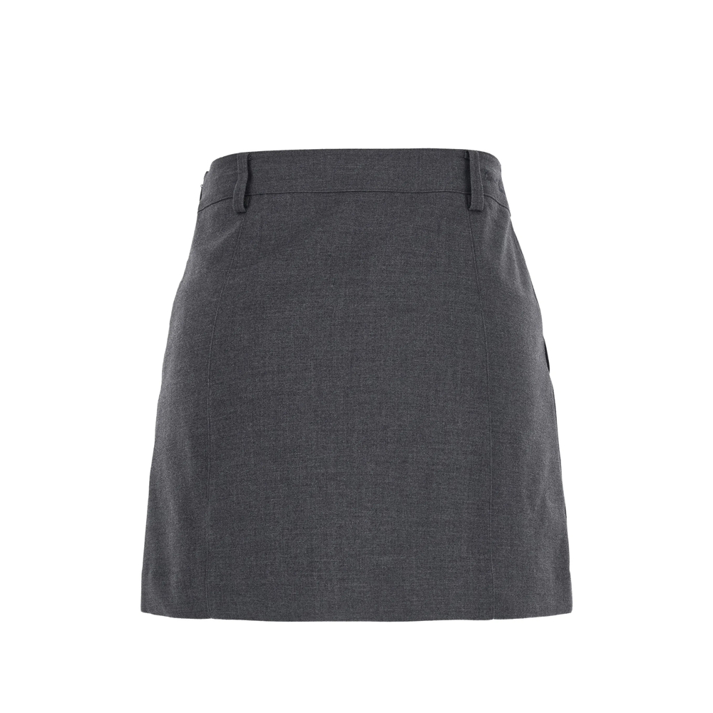 Belt-Loop Panelled Mini