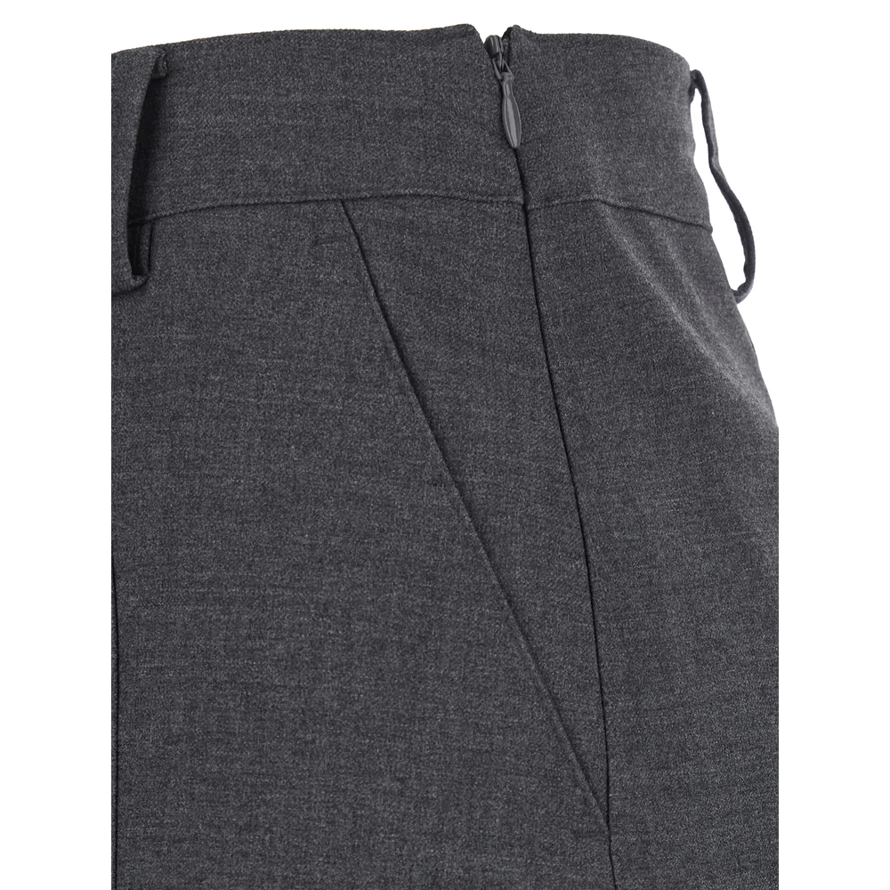 Belt-Loop Panelled Mini