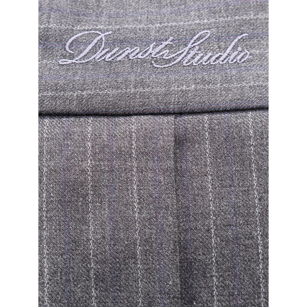 Pinstripe Pleated Mini