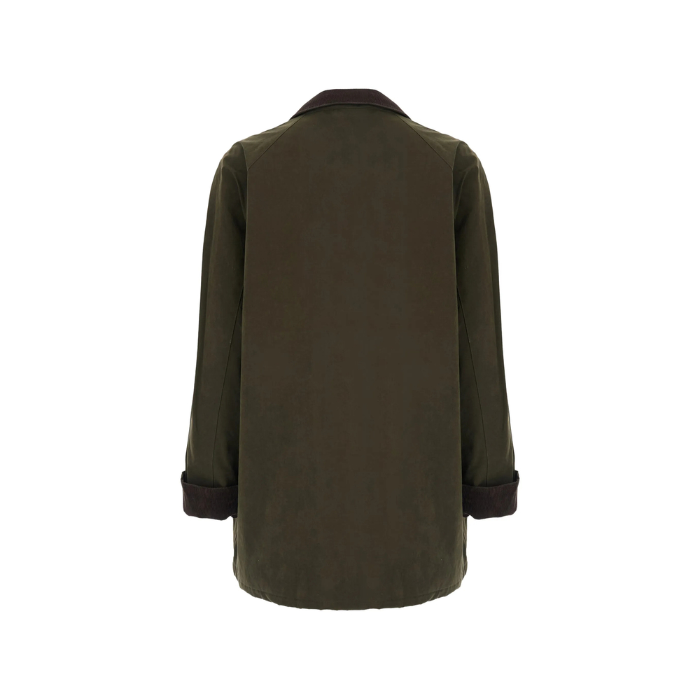 Flap-Pocket Long-Sleeve Jacket