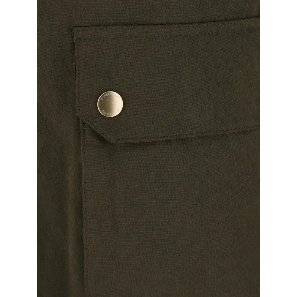 Flap-Pocket Long-Sleeve Jacket