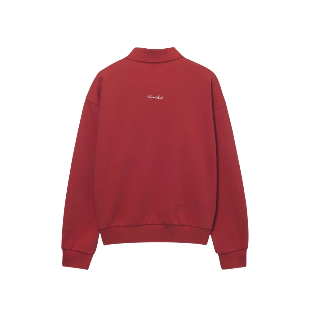 Logo-Embroidered Polo Sweater