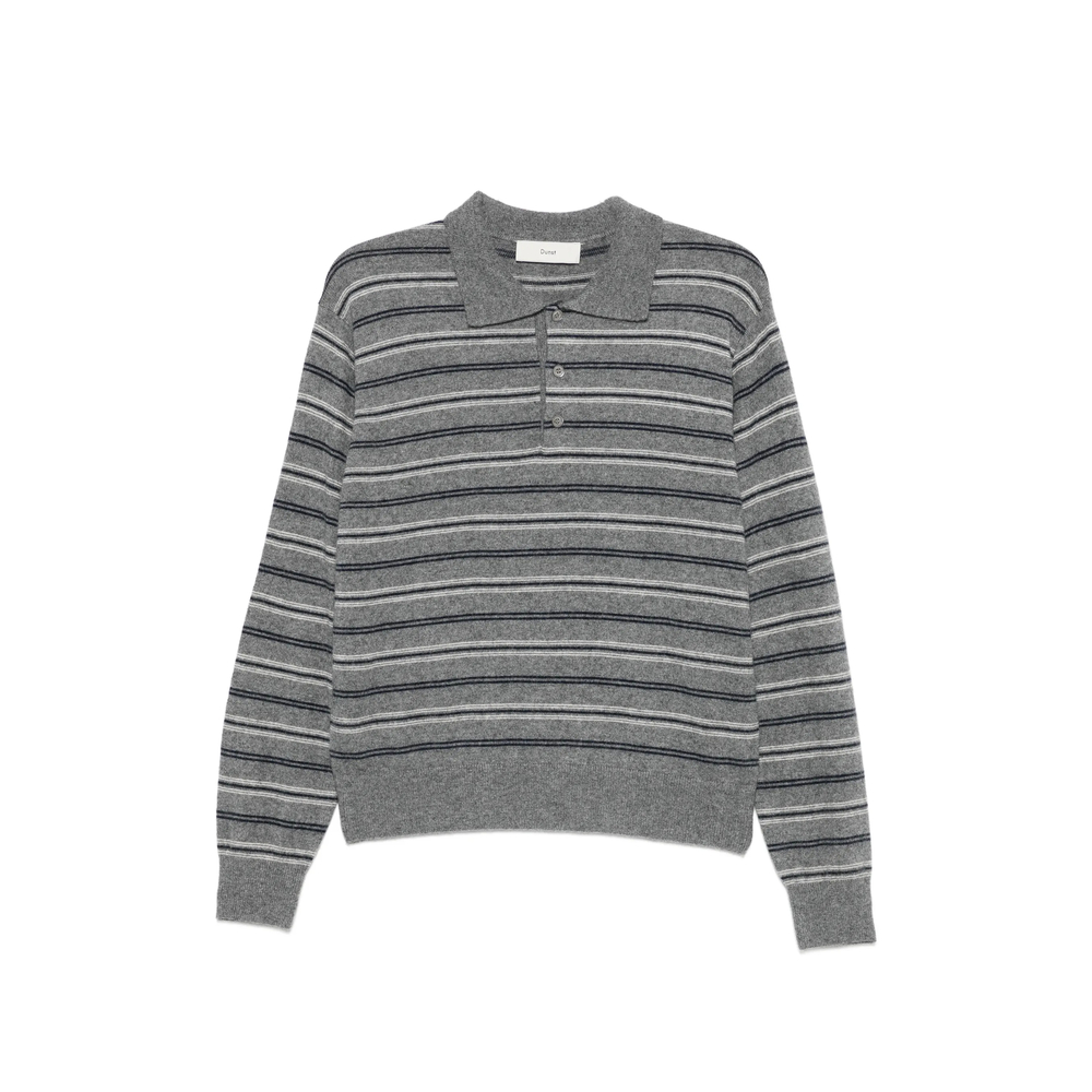 Striped Polo Sweater