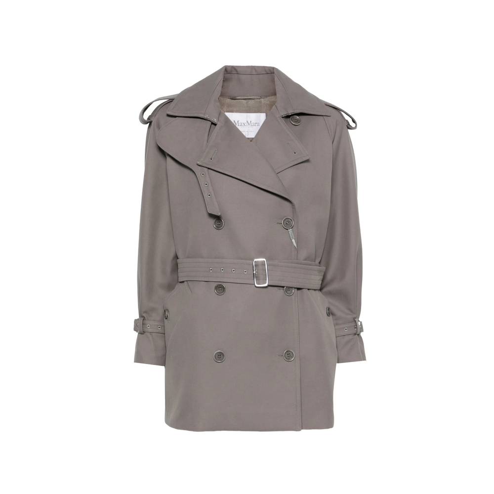 Max Mara Double-breasted Belted Coat