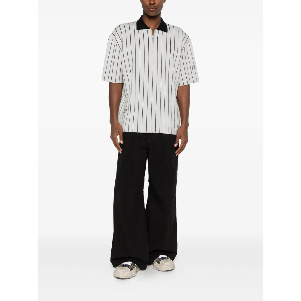 Mf Striped Zip Polo Shirt
