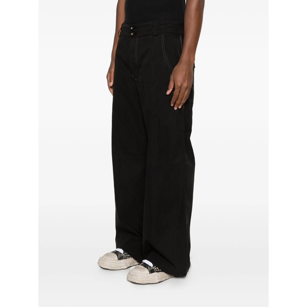 Double-Button Trousers