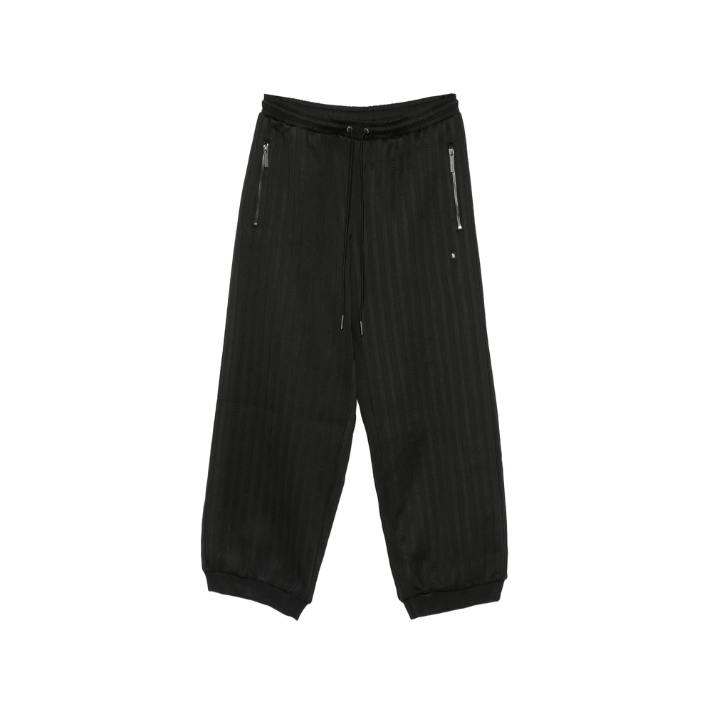 Zip Striped Trousers