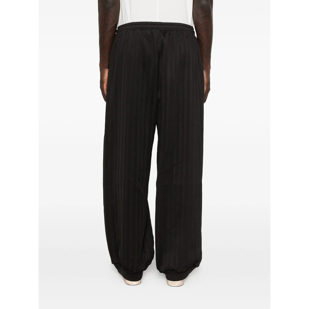 Zip Striped Trousers