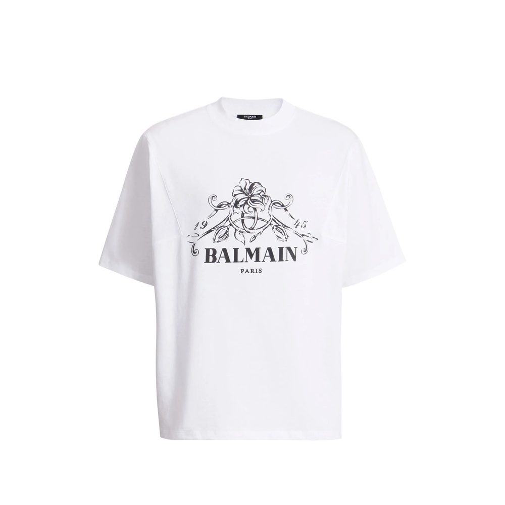 Balmain Printed Balmain Vine T-shirt