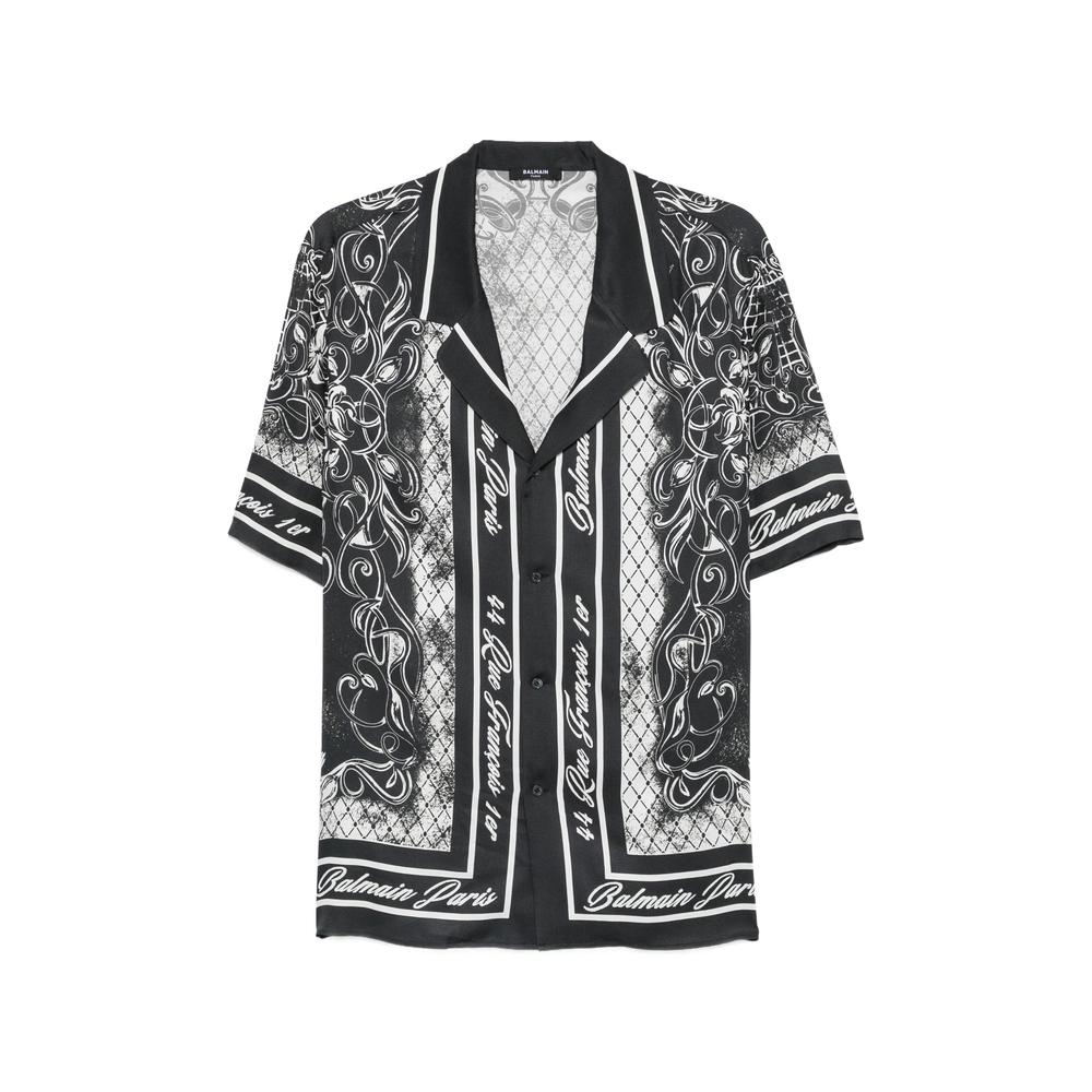 Balmain Printed Foulard Pajama Shirt