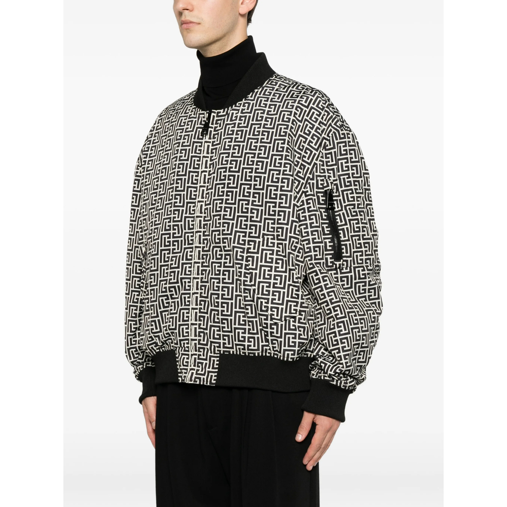 Pb-Monogram Bomber Jacket