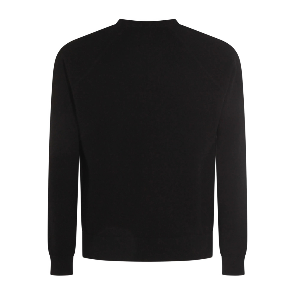 Raglan-Sleeve Crew-Neck Sweater