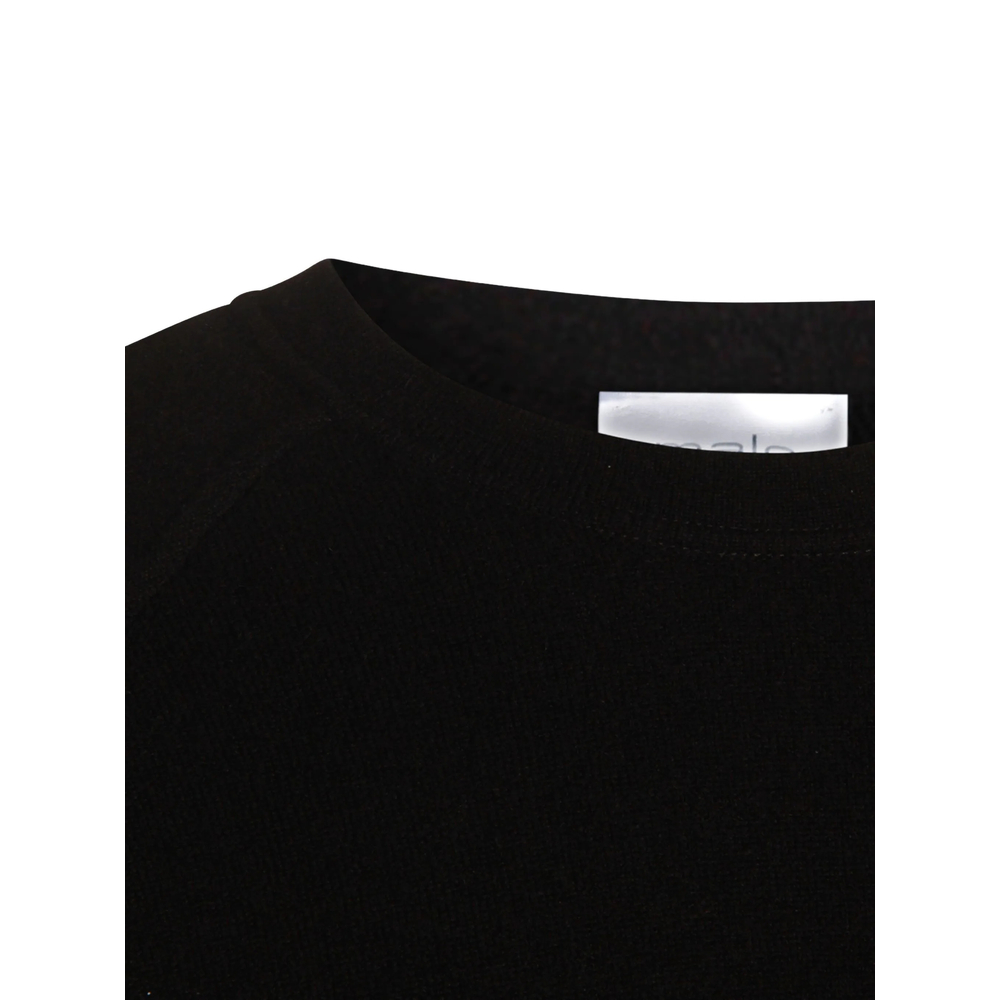 Raglan-Sleeve Crew-Neck Sweater