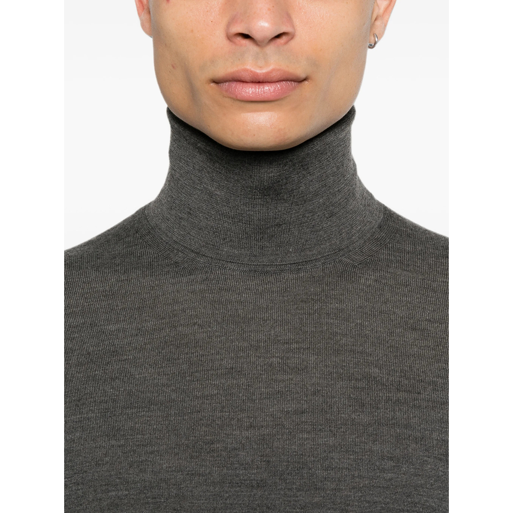 Roll-Neck Long-Sleeve Sweater