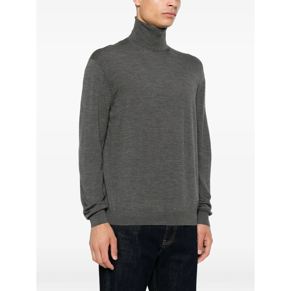 Roll-Neck Long-Sleeve Sweater