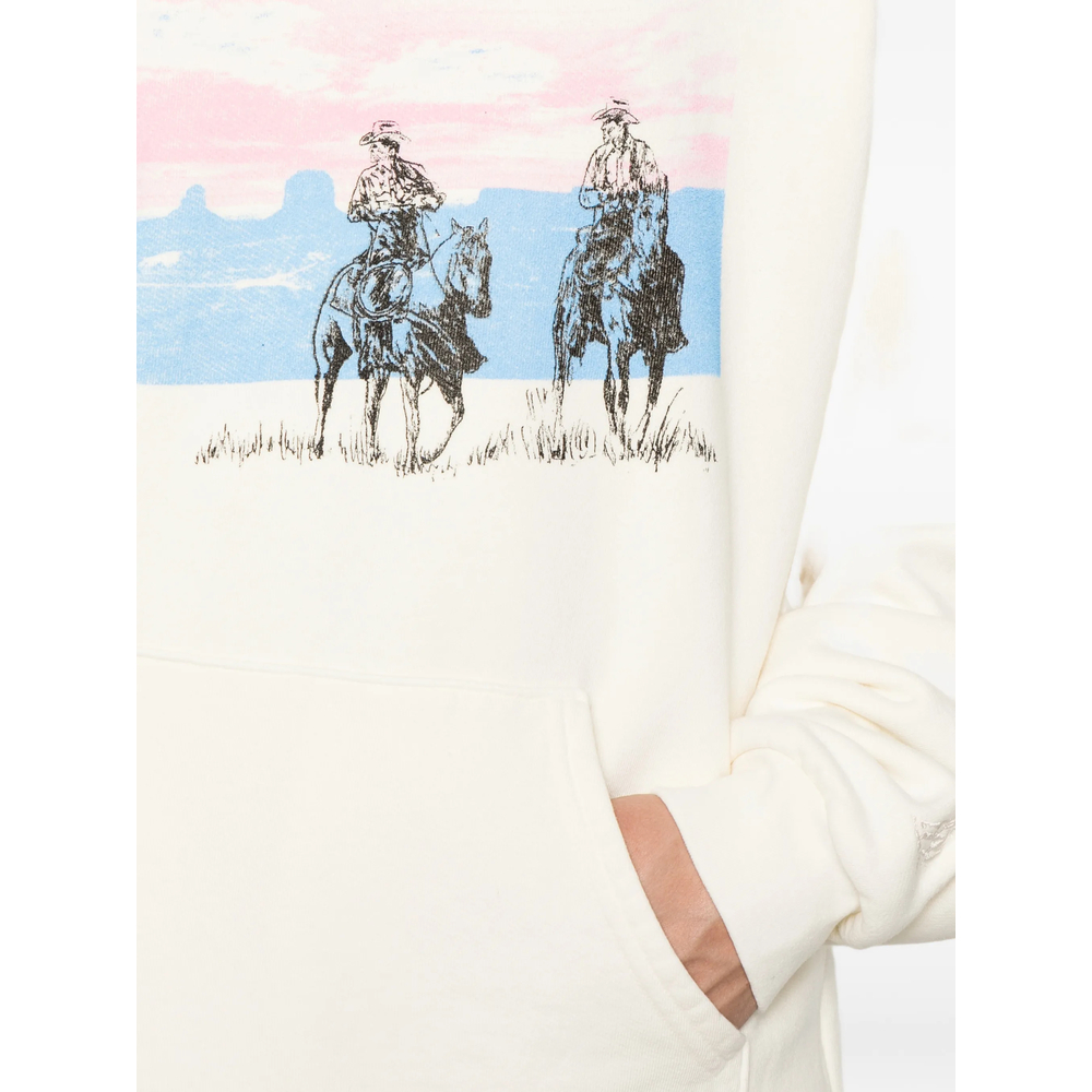 Graphic-Print Hoodie