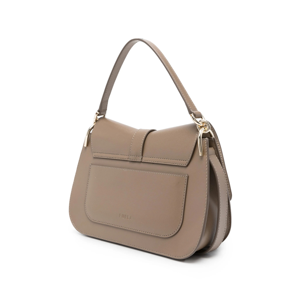 Buckle-Detail Shoulder Bag