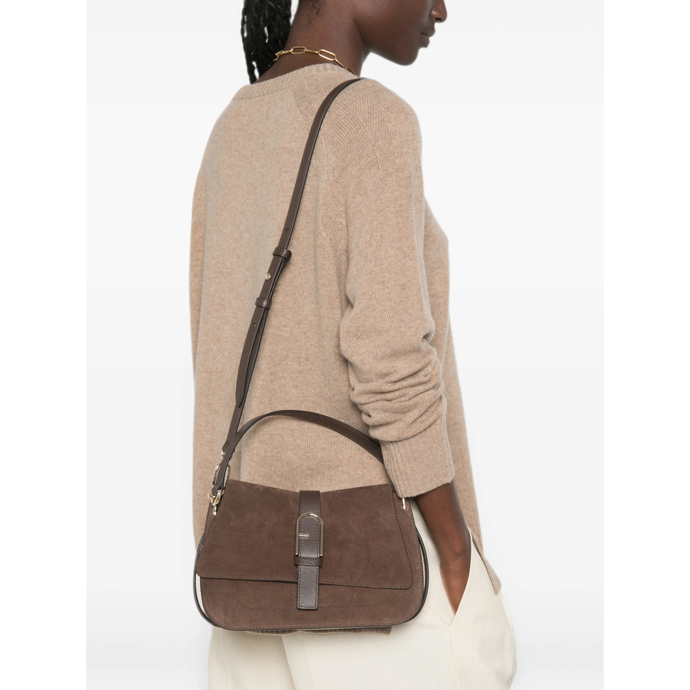 Suede Shoulder Bag