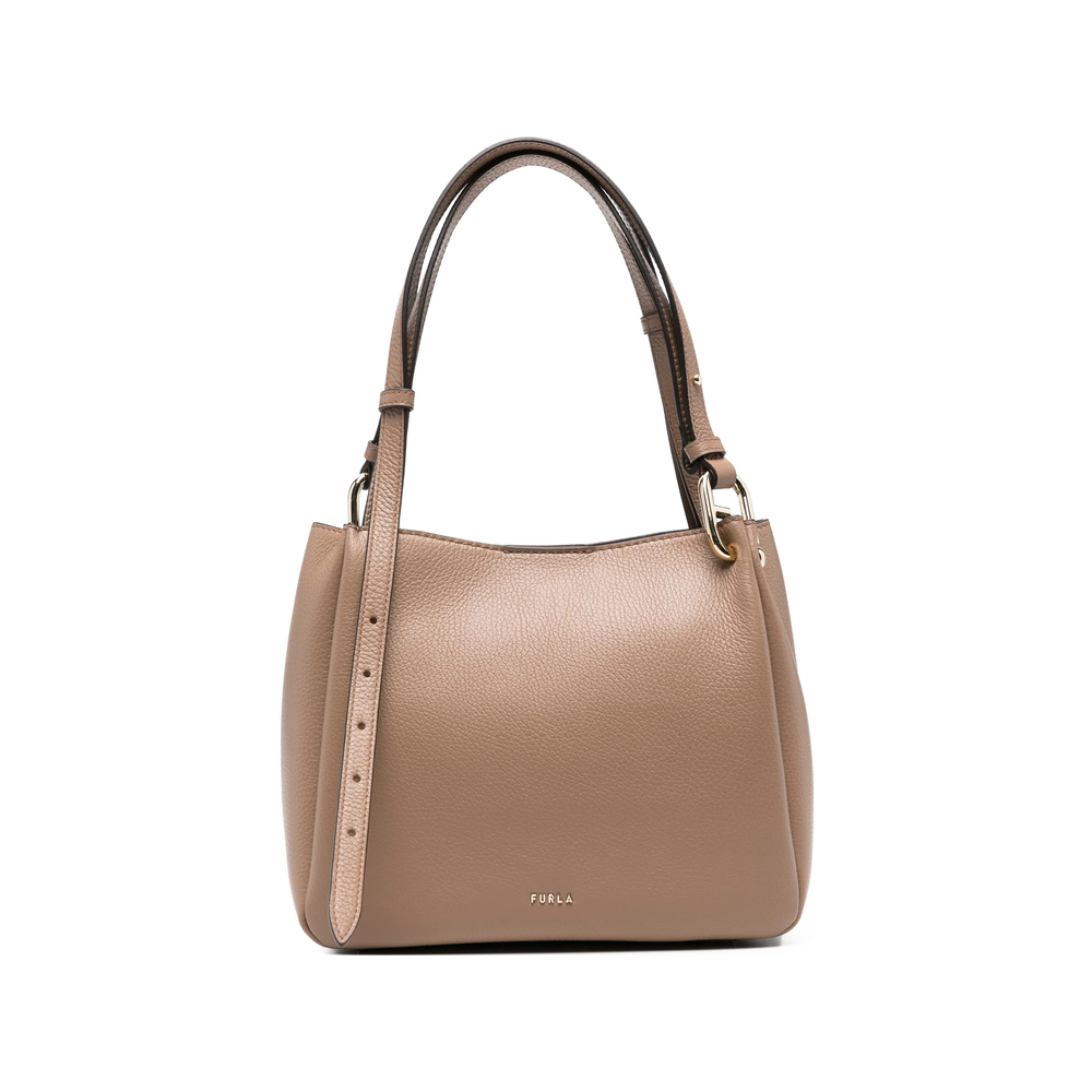 Furla Nuvola Leather Shoulder Bag