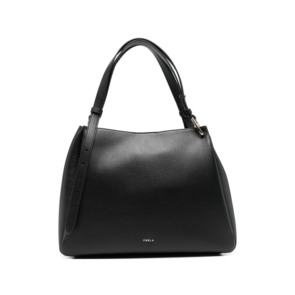 Furla Nuvola Pebbled Leather Tote Bag
