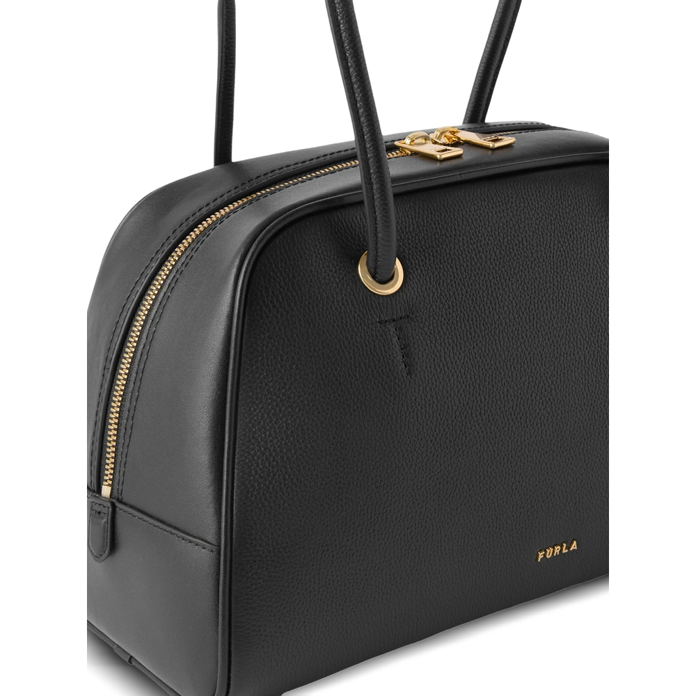 M Poppy Dome Bow-Detail Shoulder Bag