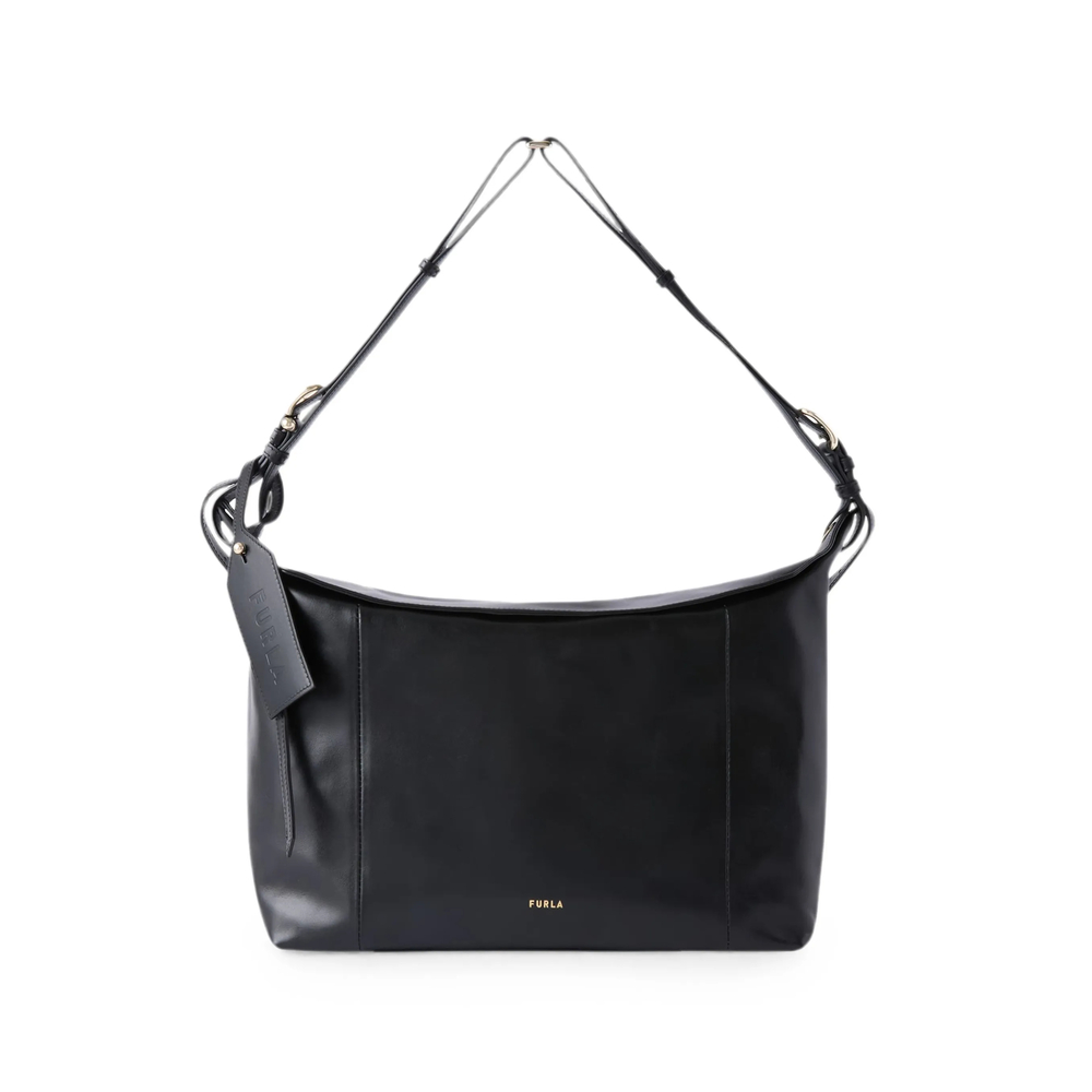 Furla Logo-print Leather Shoulder Bag