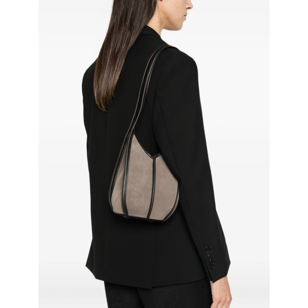 Cabus Leather-Trim Shoulder Bag