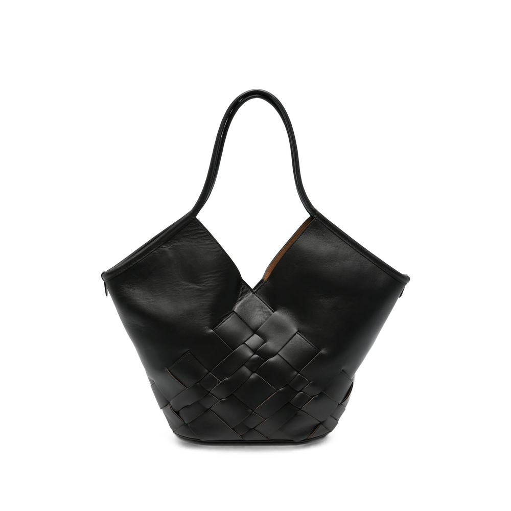 Hereu Coloma Leather Shoulder Bag