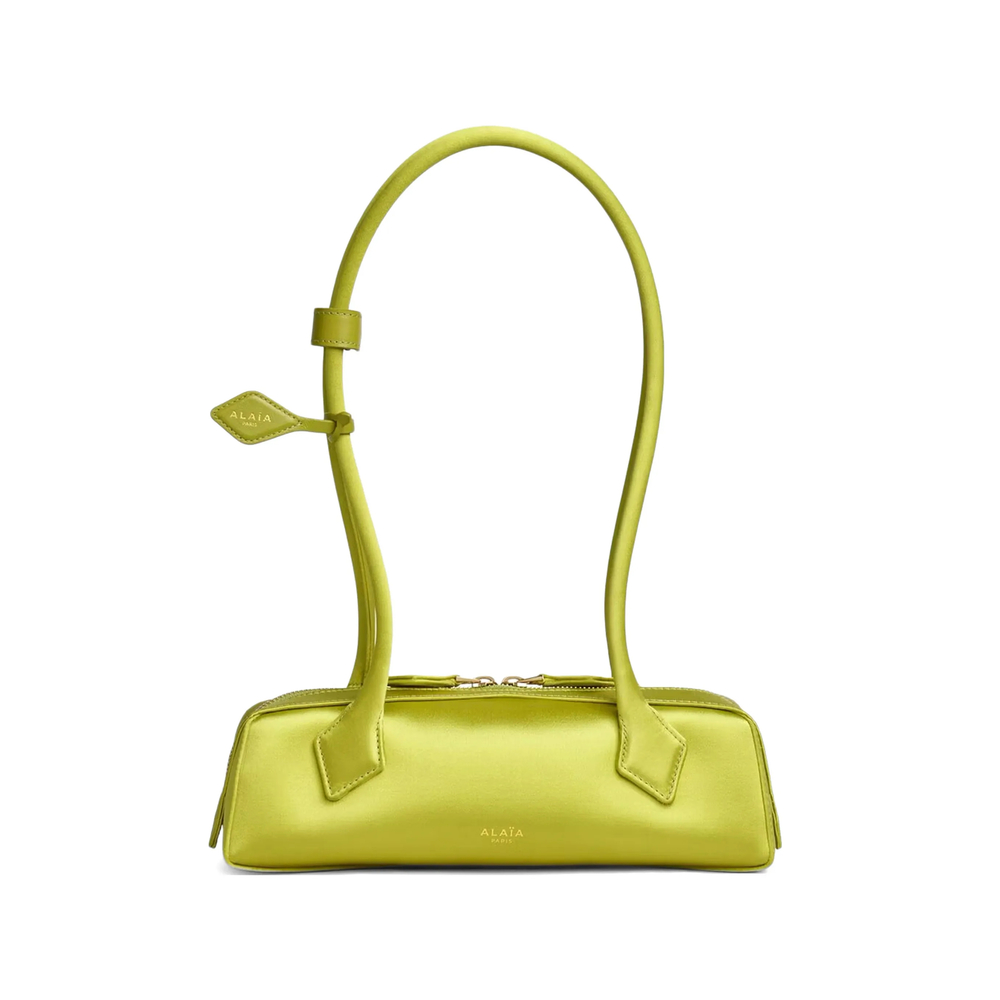 Alaïa Le Teckel Small Bag In Green