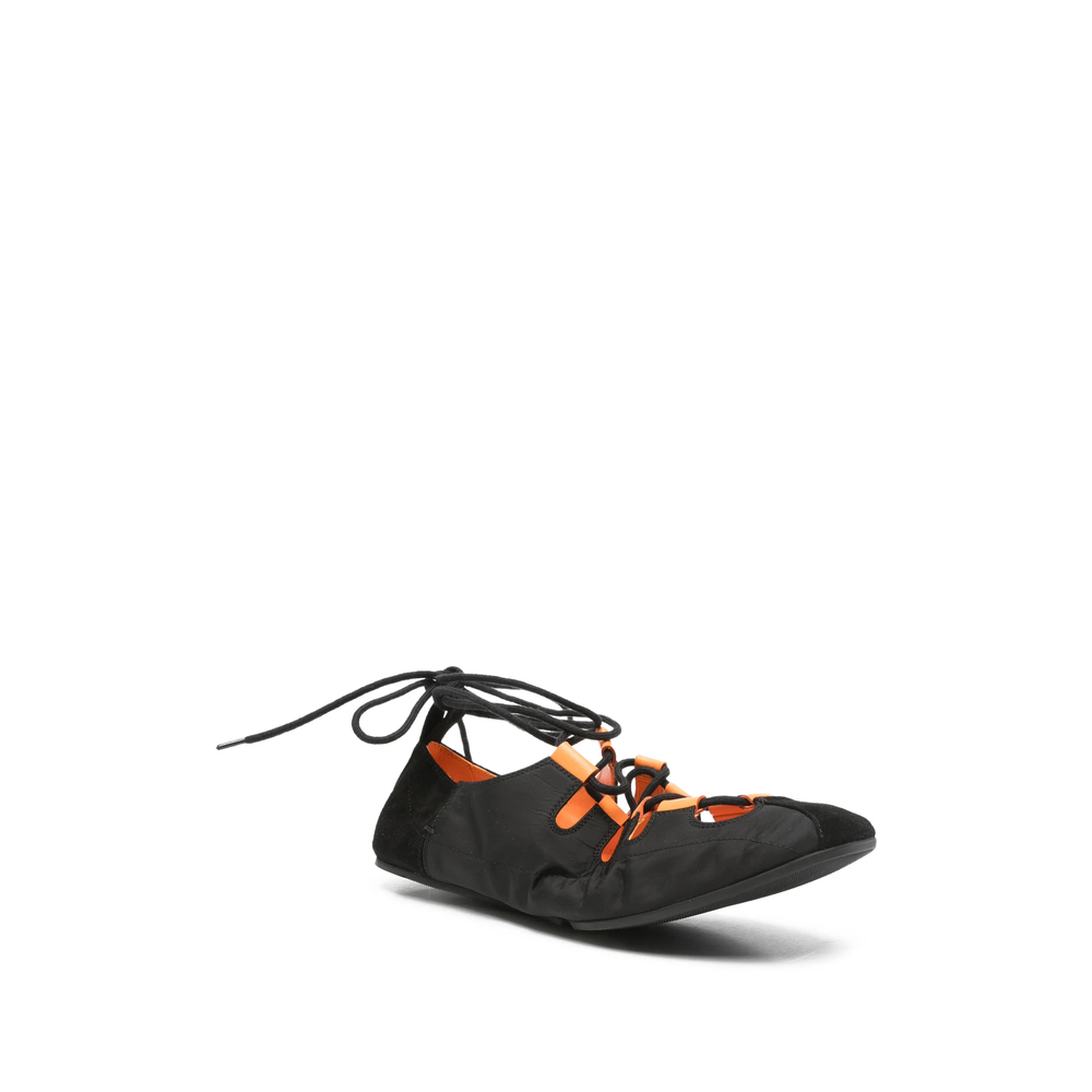 Alaïa Fold Laced Flats