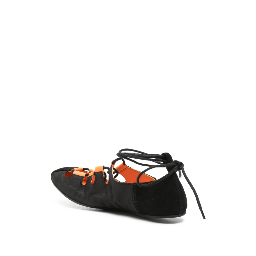 Alaïa Fold Laced Flats
