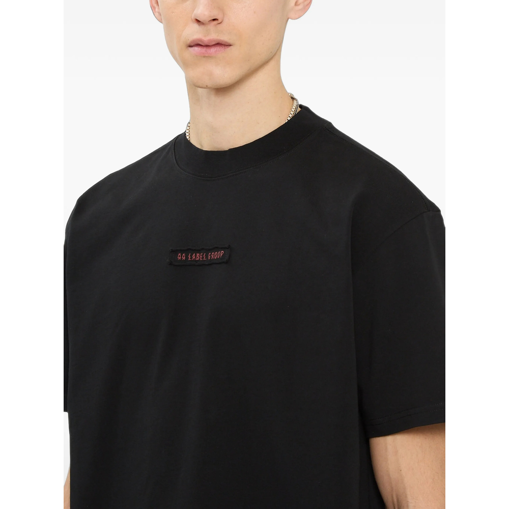 Lotto Skeleton-Print Logo-Patch T-Shirt