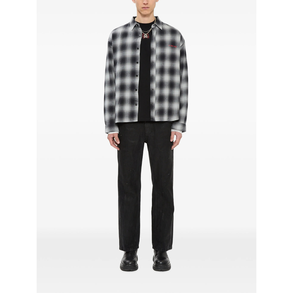 Check-Print Shirt