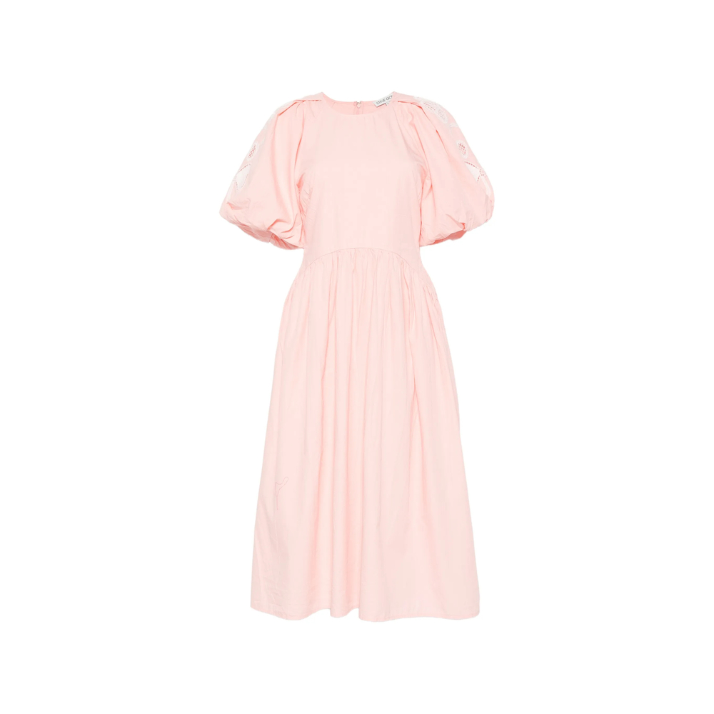 Stine Goya Broderie-anglaise Puff-sleeve Dress