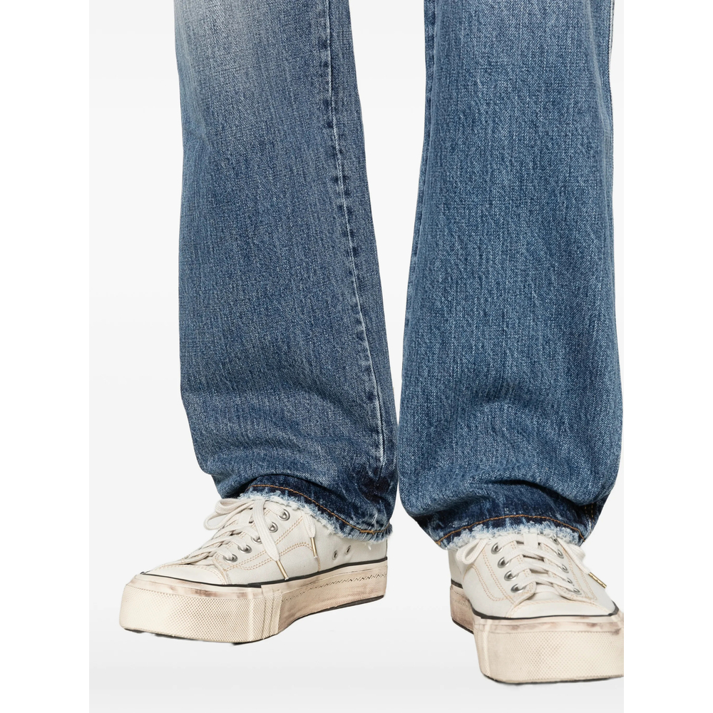 Distressed Denim Jeans