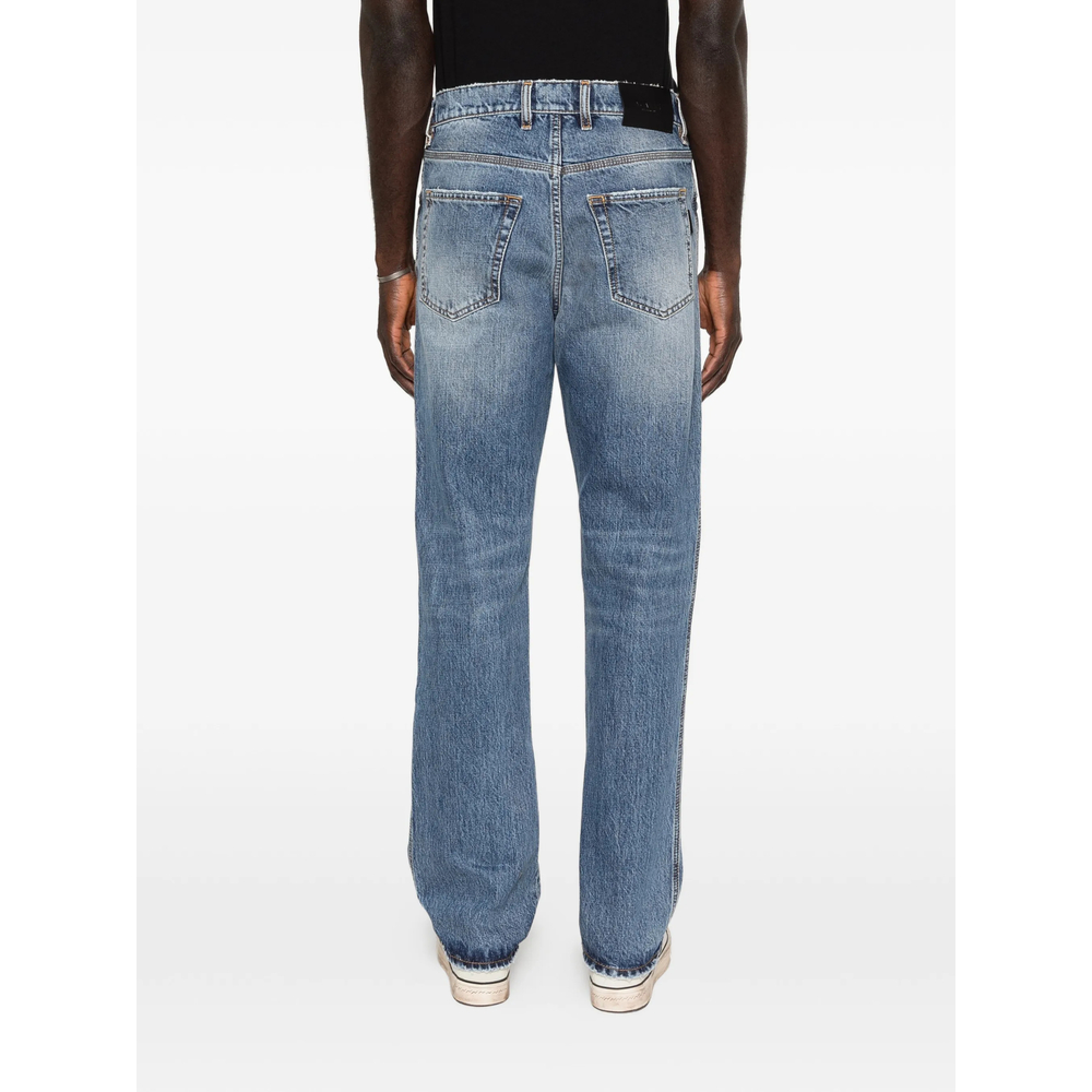Distressed Denim Jeans