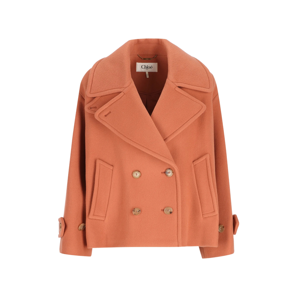 Chloé Oversized Short Coat