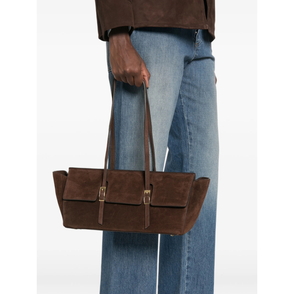Large Le Bateau Buckle-Detail Shoulder Bag