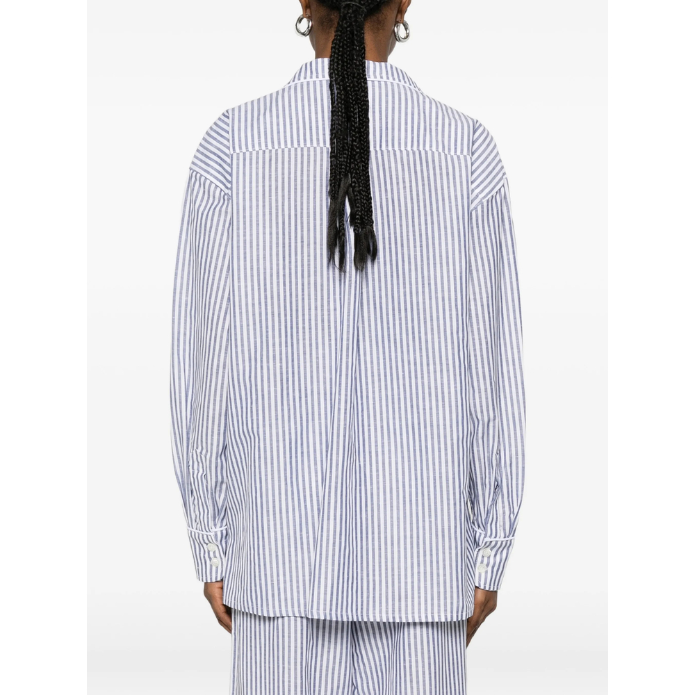 Striped-Pattern Shirt