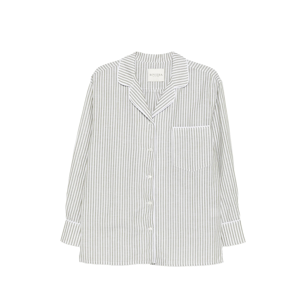 Riviera Striped-print Shirt