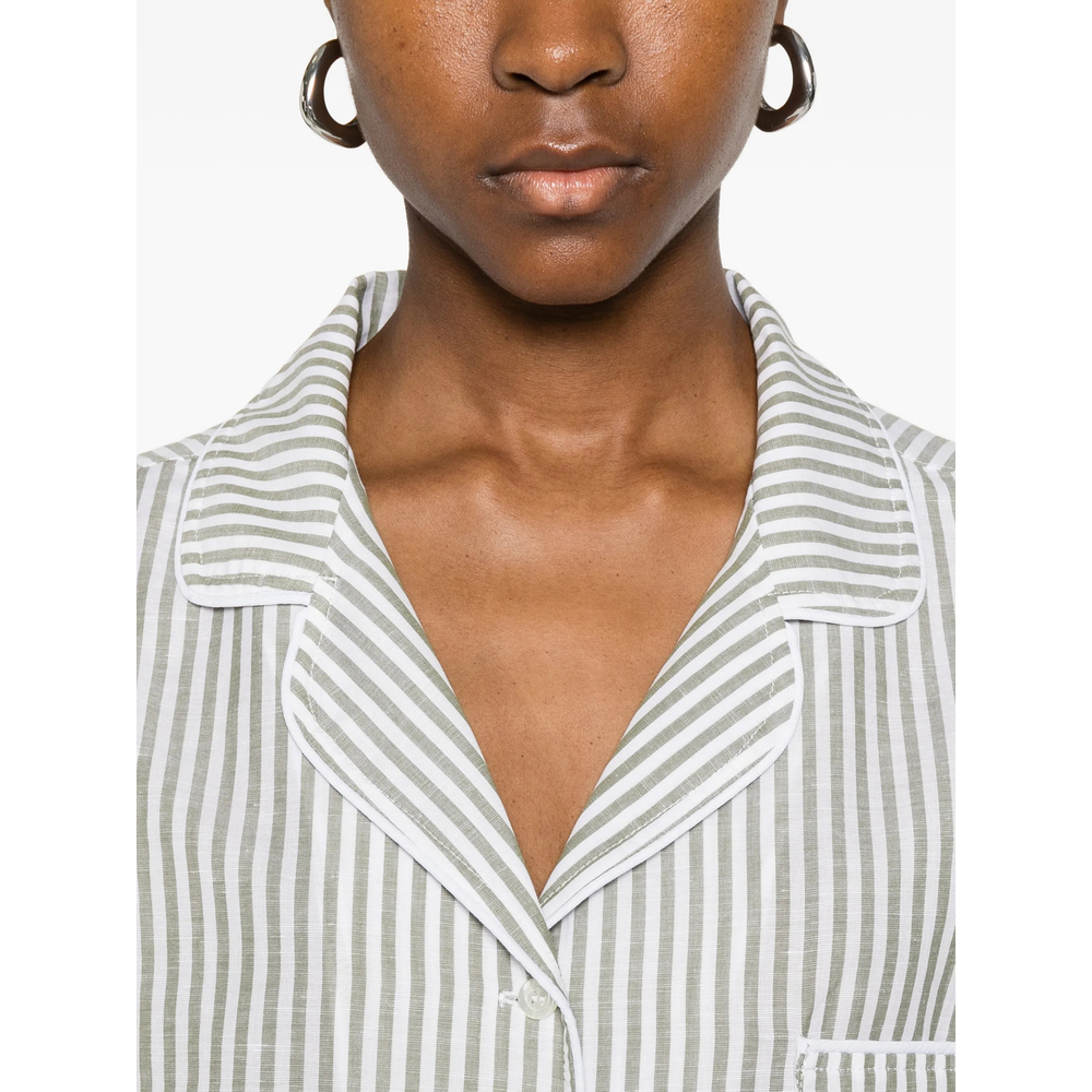 Striped-Print Shirt
