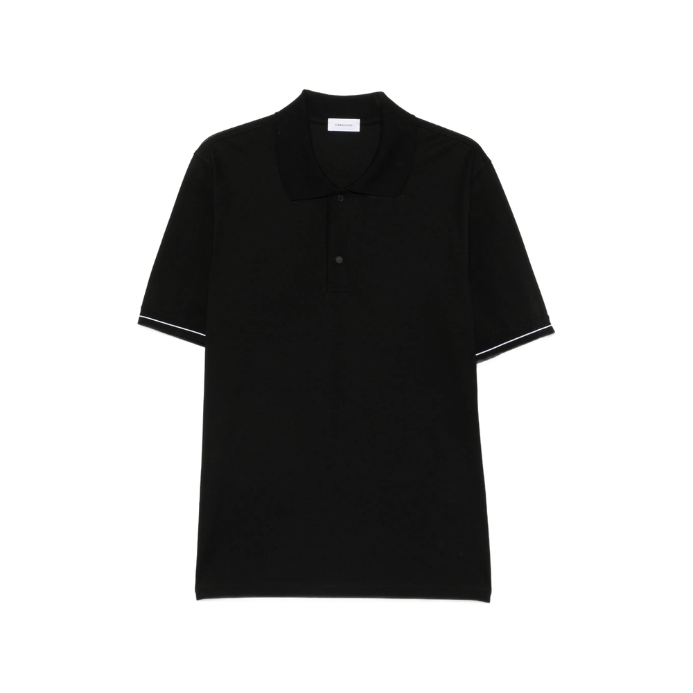 Ferragamo Short-sleeve Polo Shirt