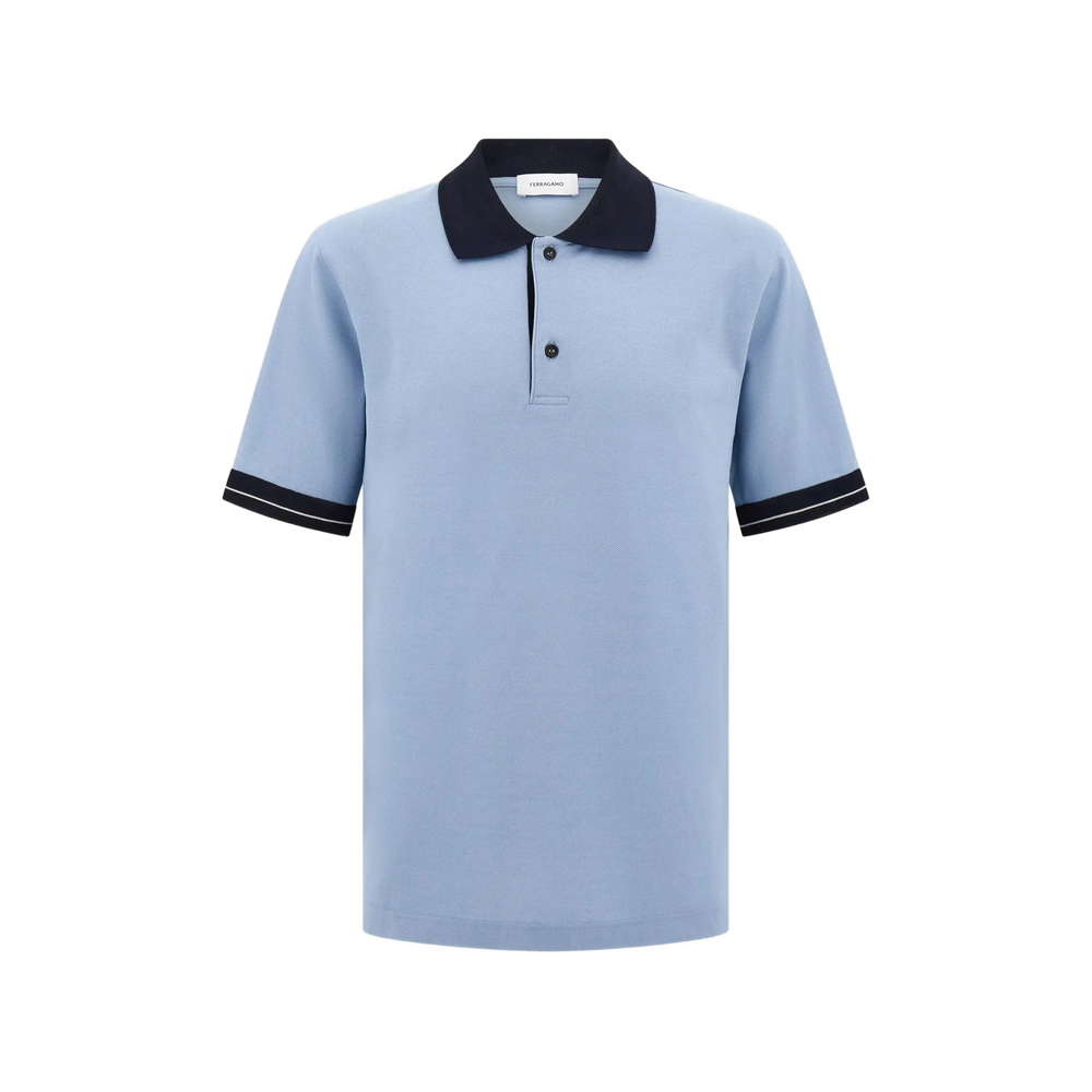 Ferragamo Short Sleeve Polo Shirt