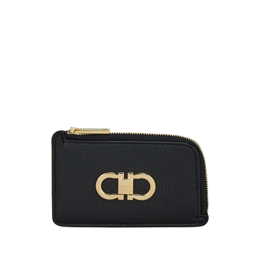 Ferragamo Gancio Zip Credit Card Holder　フェラガモ ガンチョ ジップ クレジット カード ホルダー Ferragamo