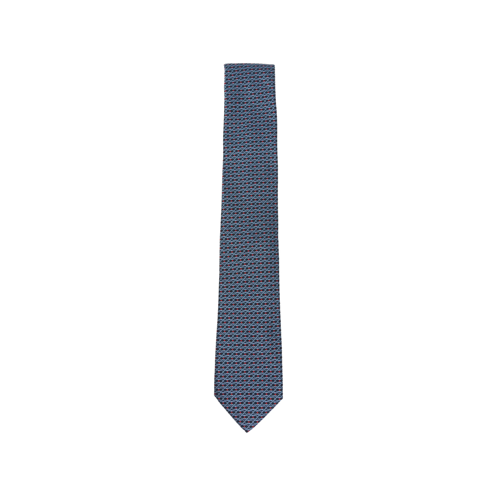 Ferragamo Gancini Jacquard Tie