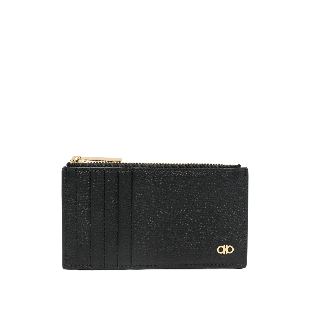Ferragamo Gancini Leather Cardholder　フェラガモ ガンチーニ レザー カードホルダー Ferragamo